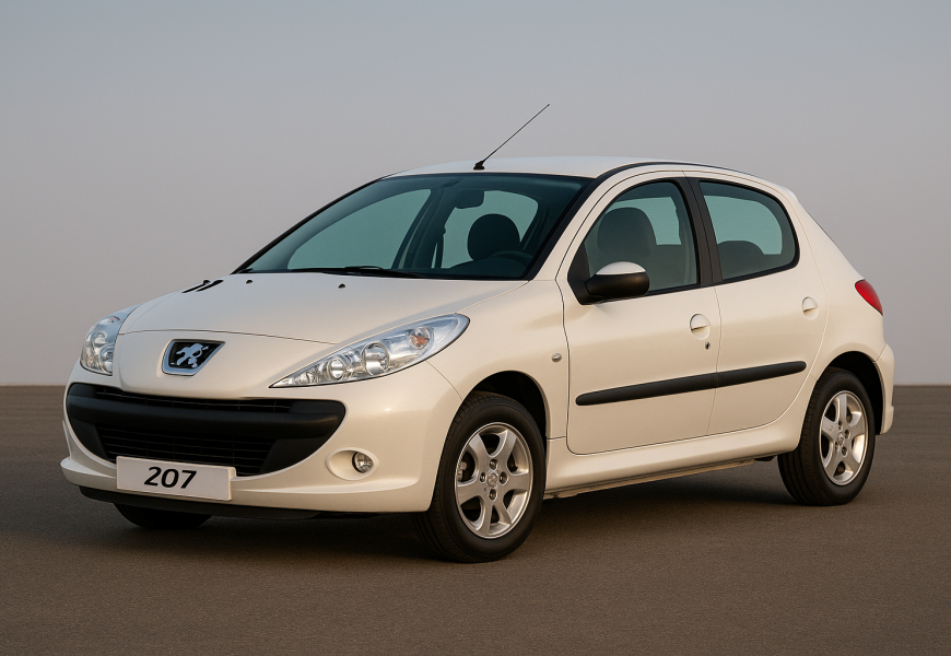 رینگ مناسب پژو 207 | سایز رینگ و تایر پیشنهادی